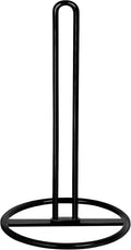 Paper Towel Holder Countertop, OBODING, Kitchen Paper Towel Stand Holder for Kitchen Organization and Storage, Paper Towel Holders for Standard and Large Size Rolls (Black)