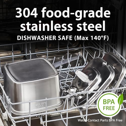 Veken Innovation Award Winner Stainless Steel, 108oz, Silver