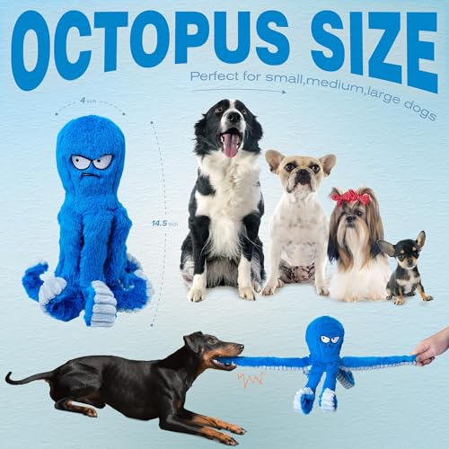 LEGEND SANDY Tough Dog Toys, Blue