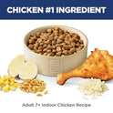 Hill's Science Diet Adult 7+ Indoor Dry Cat Food, Chicken, 7 lb. Bag