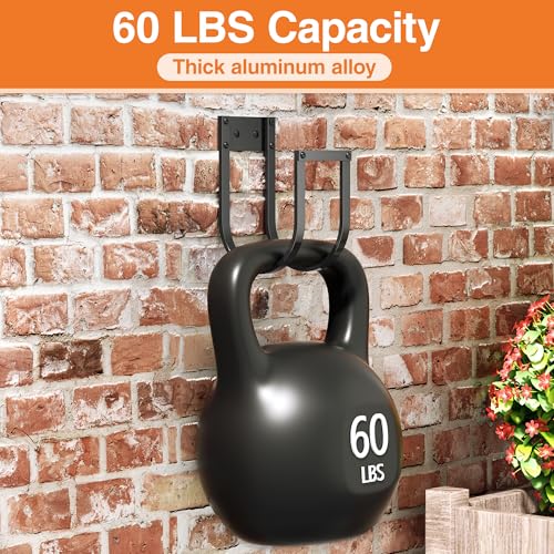 Garden Hose Holder Wall Mount - Metal Water Hose Hanger for Outside, Durable Hook for Garden, Garage, or Yard Storage