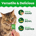 Greenies Feline Smart Purees Healthy Indoor Lickable Cat Treats with Real Chicken, 0.49 oz. Tubes, 20 Count