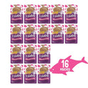 Purina Friskies Pureed Cat Food Topper, Lil’ Shakes With Scrumptious Salmon Lickable Cat Treats - (Pack of 16) 1.55 oz. Pouches