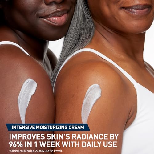 CeraVe Intensive Moisturizing Cream, Body Moisturizer With Shea Butter, 72H Hydration + Skin Barrier Repair, Fragrance-Free Body Lotion For Extremely Dry Skin, 19oz | Packaging May Vary