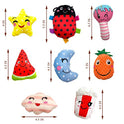Jalousie 18 Pack Dog Squeaky Toys Cute Stuffed Pet Plush Puppy Chew for Small Medium Pets - Bulk