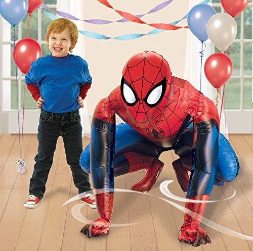 Anagram Spider Man Gliding Balloon, Multicolor, Giant