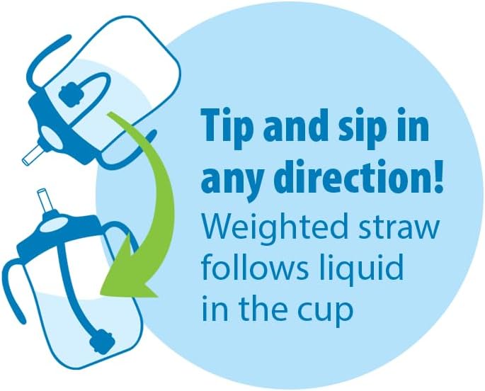 Dr. Brown's Milestones, Baby's First Straw Cup Sippy Cup with Straw, 6m+, 9oz/270ml, Coral, BPA Free