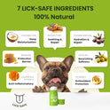 PawSono Lick-Safe Dog Paw & Nose Balm with Coconut Oil | All-Natural Moisturizer & Soother for Dry, Cracked Pads & Snout | Heat & Cold Pavement Protection Wax | Horse Hoof, Joint Care (1.3 oz