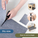 KEYIDE Self-Adhesive Cat Scratch Wall Climber, Wall Cat Scratcher Mat for Indoor Cats Kitten Trimmable Carpet Corner Protector 78.7"x15.8" (Beige)