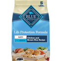 Blue Buffalo Life Protection Formula Chicken & Brown Rice Puppy Dry Dog Food with DHA & ARA, Supports Immunity with Antioxidant-Rich LifeSource Bits, Promotes Healthy Muscles & Strong Bones, 5 lbs.