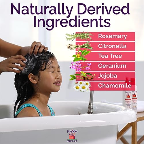 Fairy Tales Rosemary Repel Daily Kids Conditioning Spray – Kids Like the Smell, Lice Do Not, 8 fl oz. (Pack of 1)