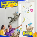CATPICK Interactive Cat Toys for Indoor Cats - Automatic Flying Bird & Mouse Doorway Hanging Toy, USB Rechargeable Electric Kitten Toy for Hunting Instinct, Enrichment & Exercise, 2 Birds & 1 Mouse