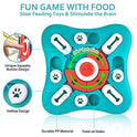 PETSTA Dog Puzzle Toys, Treat Dispensing Dog Enrichment Toys for IQ Training and Brain Stimulation, Interactive Mentally Stimulating Toys as Gifts for Puppies, Cats, Dogs