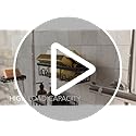 Veken Shower Caddy 6-Pack, Bathroom Organizers and Storage Shelves, Black | Advanced Rustproof Design, Large Capacity, No Drilling, Adhesive Rack with Soap Holder, Wall-Mounted Kitchen & Home Decor