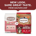 Nutrish Rachael Ray Adult Dry Dog Food Real Beef, Pea & Brown Rice Recipe, 40 lb. Bag (Packaging May Vary)