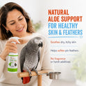 Aloe Vera Bird Spray for All Birds – Soothes Itchy Skin & Feather Plucking – 8oz Odor-Free Mist, Safe if Ingested, Daily Use Bird Mist, Softens Feathers, Natural Formula – Made in USA by UnRuffledRx™