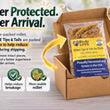 Birds LOVE® Millet Tips & Tails for Birds – Premium Spray Millet Treat, Grown in the USA – Natural & Healthy Bird Food for Parakeets, Cockatiels, Budgies, Lovebirds, Finches, Canaries & Parrots – 1 lb