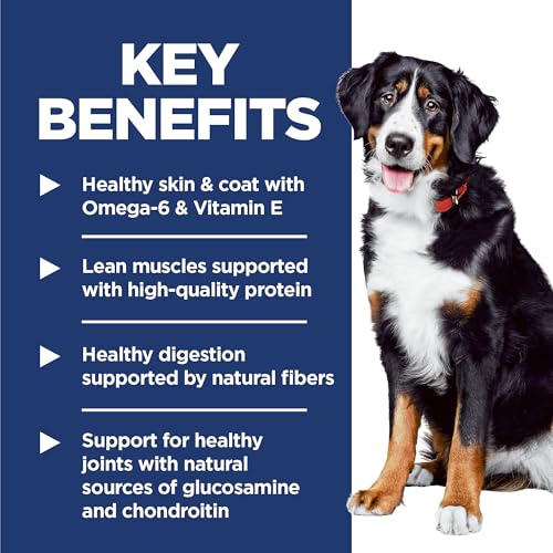 Hill's Science Diet Adult 1-5 Large Breed Recipe Dry Dog Food, Lamb Meal & Brown Rice, 33 lb. Bag