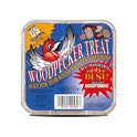 C&S Woodpecker Suet Treat, Outdoor Wild Bird Food for Woodpeckers, Flickers and More, 8 Pack
