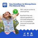 NATPAT Buzz Patch Mosquito Patch Stickers for Kids - Plant Based Ingredients, Non-Toxic - The Original All Natural Citronella Essential Oil Insect Patch, DEET Free, for Toddlers, Kids (48 Pack)