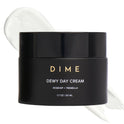 DIME Beauty Dewy Day Cream - Anti-Aging Hydrating Face Moisturizer with Rosehip Oil, Ceramides and Snow Mushroom for Dry and Combination Skin, Vegan and Cruelty-Free, 1.7 oz / 50 ml