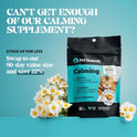 Calming Chews for Cats - Cat Anxiety Relief + Helps Reduce Stress - Behavioral Support & Promotes Relaxation for Travel, Boarding, Vet Visits, Separation Anxiety - Chicken (30-Day Supply)