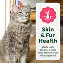 Greenies Feline Smart Purees Skin & Fur Health Lickable Cat Treats with Real Salmon, 0.49 oz. Tubes, 20 Count