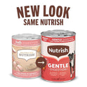Nutrish Gentle Digestion Premium Paté Wet Dog Food, Real Chicken, Pumpkin & Salmon Recipe, 13 oz. Can, 12 Count (Rachael Ray)