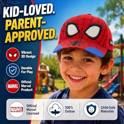Marvel Accessory Supply Spider-Man 3D Boy Hat