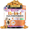 Taurine for Cats Vitamins Treats, 15 in 1 Cat Multivitamin Support Joint, Skin Coat, Digestion, Immunity & Energy, 500 Crunchy & Creamy Chews with Essential Vitamin for Cats All Ages (90-Day Supply)