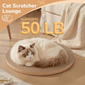 6pcs Cat Scratch Pad, Cat Scratcher Cardboard & Cat Scratching Pads - Round Cat Scratcher Refill, 10 Inch Diameter 7/8 Inch Thick cat scratchers for Indoor Cats