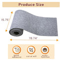 KEYIDE Self-Adhesive Cat Scratch Wall Climber, Wall Cat Scratcher Mat for Indoor Cats Kitten Trimmable Carpet Corner Protector 78.7"x15.8" (Beige)
