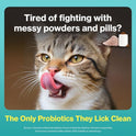 Doctor By Cat Biome Probiotics for cats Anti Diarrhea Feline Gut & Digestive Support Immune Health Sensitive Stomach Constipation with L. plantarum+Prebiotics 30 Lickable Formula Individually Packaged