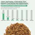 10LB Dried Black Soldier Fly Larvae for Chickens,High Calcium,Non-GMO,60-100X More Calcium Than Mealworms,Treat for Laying Hen,Ducks,Wild Birds,Turtles