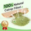 Potaroma Cat Toys Pack of 2 with 6000mg A+ Organic Catnip, Soft Sisal Material Indoor Kitten Scratching and Kicker Toys, Drives Bored Cats Crazy with Fun Interactive Chew
