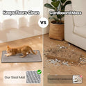 Conlun Cat Scratcher Mat,Natural Sisal Cat Scratch Pad,Horizontal Floor Cat Scratching Pads Rug for Indoor Cats Grinding Claws Nails,Cat Furniture Protector for Couch & Carpets & Sofas