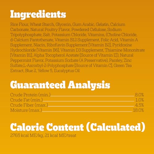 Pedigree Dentastix Dental Chews for Dogs, Small and Toy Breed Dog Treats, Fresh Flavor, 1.54 lb. Bag (102 Treats Total)