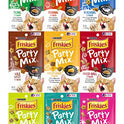 Friskies Party Mix Crunch Variety Pack (9 Flavors) - Wild West, Morning Munch, Mixed Grill, Picnic, Beachside, Cheezy Craze, Original, California Dreamin', and Meow Luau