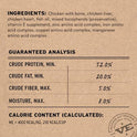 Vital Essentials Freeze Dried Cat Food, Raw Chicken Crunchy Mini Nibs | Complete Meal or Topper | 96% Chicken, Organs & Bone | Limited Ingredient, High Protein, Grain Free Dry Cat Food | 12 oz Bag