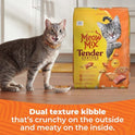 Meow Mix Tender Centers, Salmon & White Meat Chicken Flavors, Dry Cat Food, 20 lb. Bag
