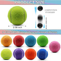SHYUJAJIE Tennis Balls, 20 Pack Training Tennis Balls,High Elasticity Practice Tennis for Beginner, Exercise Playing Balls for Pet Dog