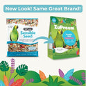 ZuPreem Sensible Seed Bird Food, , Cockatoo, Macaw, Bird Seed and Pellets Blend, ZuPreem Feed Mixer Topper, Enriching Variety, Made in USA, Macaw Food, (Large, 2 lb bag)