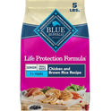 Blue Buffalo Life Protection Formula Chicken & Brown Rice Small Breed Senior Dry Dog Food, Supports Immunity With Antioxidant-Rich LifeSource Bits, Promotes Healthy Muscles, Skin & Coat Health, 5 lbs.