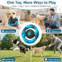 Pamlulu Tough Dog Toys for Aggressive Chewers, Indestructible Dog Toy for Large Dogs, Nylon Chew Toys for Medium Large Breed, Interactive Dog Toys to Keep Them Busy, Dog Birthday