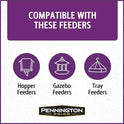 Pennington Pride Songbird Nut & Fruit Blend, Wild Bird Seed for Outside Feeders, Advanced Nutrition Formula for Health, Bird Food, 10-lb. Bag