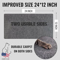 Wall Cat Scratcher – Stops Wall & Corner Scratching – Double-Sided Carpet Wall Mounted Cat Scratcher – Corner Cat Scratcher – Wall Scratchers for Indoor Cats