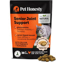 Cat Hip + Joint Health Chews – Crunchy & Creamy Cat Joint Support Supplement - Glucosamine, Chondroitin & Omega-3s – Supports Mobility, Flexibility & Comfort for Indoor & Outdoor Cats (Chicken 30-Day)
