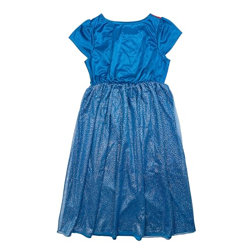 Disney Girls' Princess Dress Nightgown, Fantasy Gown, Soft & Cute Pajamas for Kids