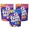 Fruitables Cat Treats - Crunchy Treats for Cats - Healthy Low Calories Packed with Protein - Free of Wheat, Corn and Soy - Made with Real Salmon, Tuna, Chicken - 2.5 Oz (3 Pk)
