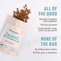 Rocco & Roxie Cat Calming Treats with Melatonin for Cats, Stress and Anxiety Relief, Keep Calm for Grooming, Travel, or Vet Visits, Aid Sleep with Organic Ashwagandha and GABA, Chicken Flavored Chews